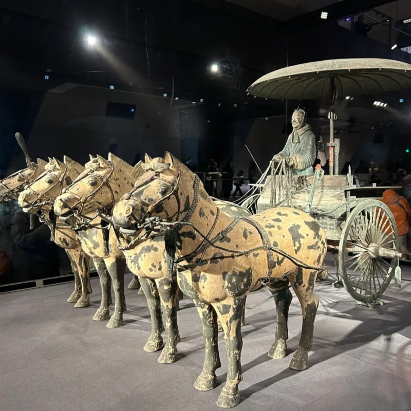 bronze chariot exhibition Terracotta Warriors