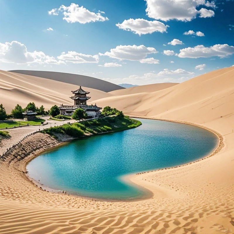 Crescent Lake Dunhuang