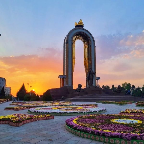Ismail Somoni Monument, Tajikistan