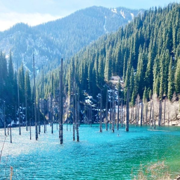 Kaindy Lake, Uzbekistan