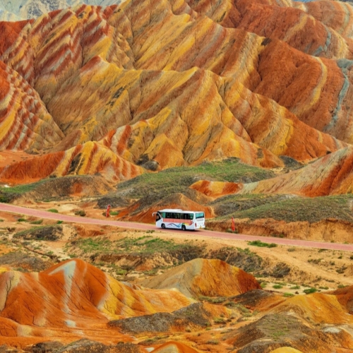 Rainbow Mountains
