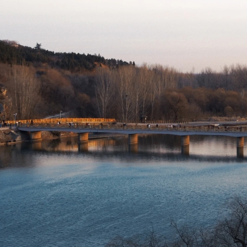 Walk Along the Scenic Yi River