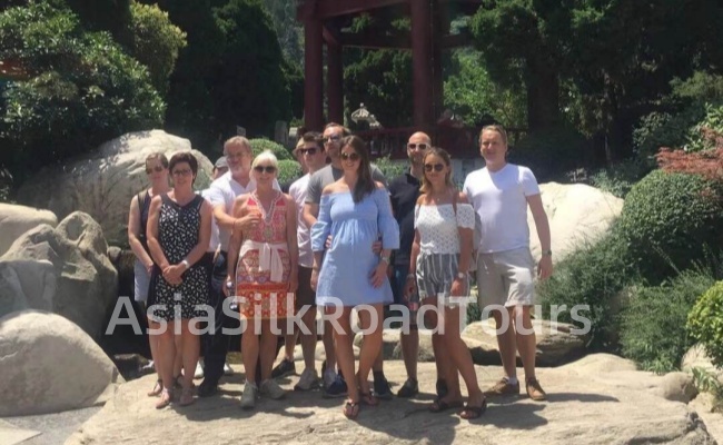 Asia Silk Road Tourists