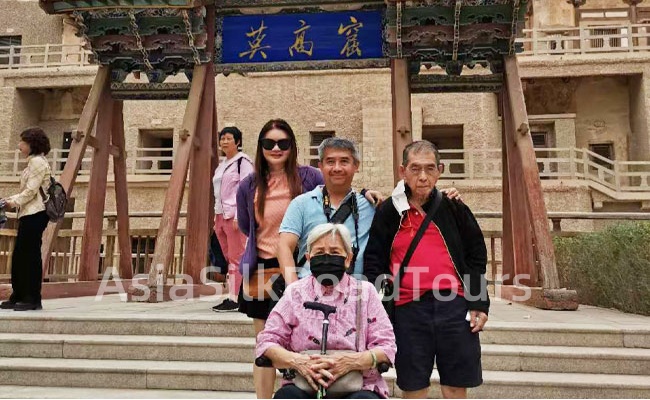Asia Silk Road Tourists