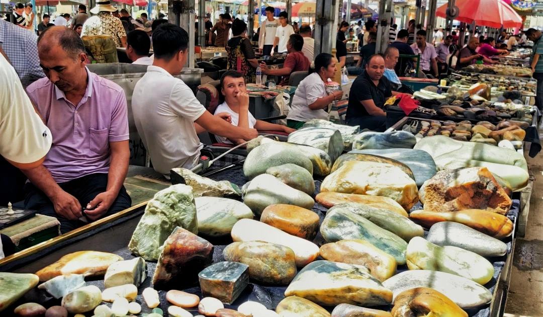 Hotan’s jade market