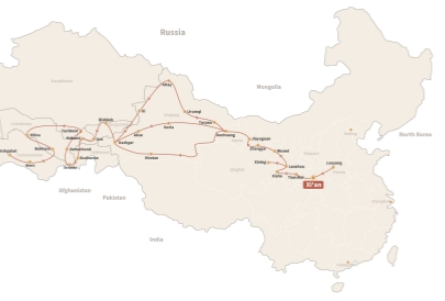 Silk Road Map