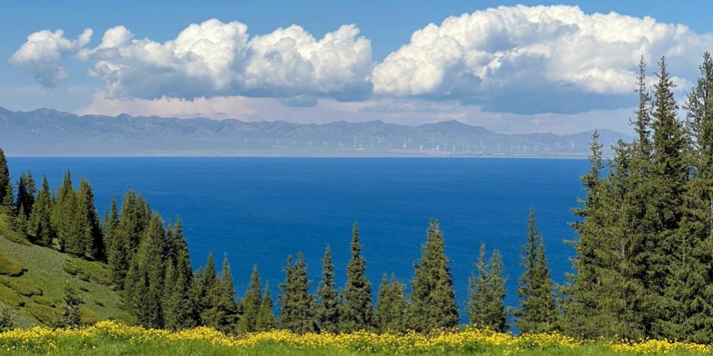 Xinjiang Sayram Lake