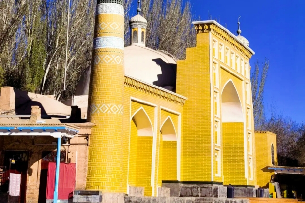 xinjiang kashgar id kah mosque
